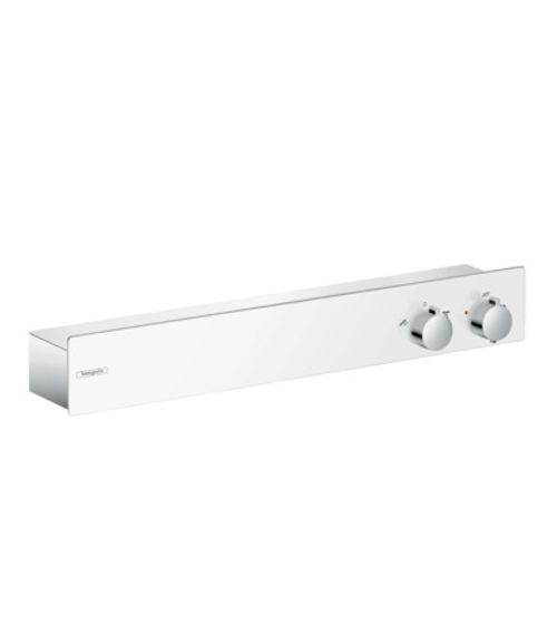 Hansgrohe-HG-Thermostat-Universal-ShowerTablet-600-2-Verbraucher-DN15-weiss-chrom-13108400 gallery number 1